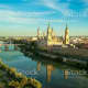 The Basilica Cathedral of Our Lady of the Pillar is a Roman Catholic church in the city of Zaragoza, Aragon, Spain. The Basilica venerates Blessed Virgin Mary, under her title Our Lady of the Pillar