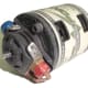 Brushed motor—bell end showing connection points