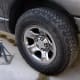 The tire must be removed first