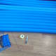 Lay out 12 pool noodles for the base of the raft.