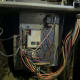 Furnace Circuit Board where LED and fuse are located.