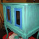 After the first coat.