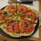 Flip over, cover with toppings, and finish baking