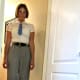 This is me in my completed DIY nerd costume!