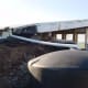 Exterior stucco & rainwater collection.