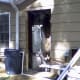 Rough opening cleared and reconstructed, ready for new door.