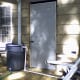 Door fitted in place, but not installed.