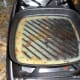 Don't even think of dumping this pan of grease into the sink or down the toilet!