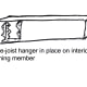 The edge joist hangers go on the insides of the outer framing lumber