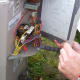 Inside the panel, I'm sure it requires a bit of housekeeping.