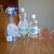Supplies Needed: Spray bottle, dish soap, vinegar, and measuring cup.