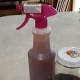 Then fill up the bottle and replace the nozzle.