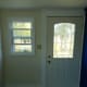 Finished view of the front door.