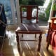 Pair of 1950’s dining chairs which we inherited, which we had in our office and bedroom; now surplus to our needs so will be sold cheaply online.