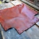 Salvaging the leather seat covers for reuse when the seats are reupholstered.