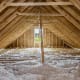 Figure 3: If there are any walls below the vertical beams as shown, in this photo, then those walls are almost surely load bearing.