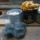 The beeswax with steel wire wool, and leather polishes with yellow dusters, I use in polishing and waxing wood and leather.