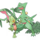 Treecko, Grovyle, and Sceptile