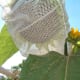A lingerie bag keeps squirrels and birds from eating the maturing seeds.