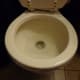 flush the toilet-notice I have hard water stains that get lightened when cleaned this way, but the Borax and lemon juice scrubbing is better at removing the stains