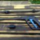 The main handle (with trigger) and nozzle fittings; which I predominantly use when cleaning.
