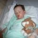 The tube was removed after 2 days and our son was able to breathe room air. He went home 24 hours later.