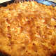 The end result is a beautifully browned, crispy on the top and creamy on the inside homemade macaroni and cheese.