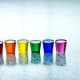 Shot glass: holds an average of 1.5 oz.