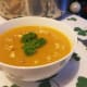 Your simple and delicious vegetable soup is ready to be served, garnished and devoured!