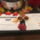 My display and allergy information at the cook-off!
