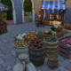 How about a medieval market place?
