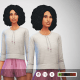 This afro is much better than the one included in the base game.