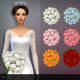 ...don't forget the bouquet! You can even pick colours to match your bridesmaids!