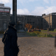 The version in game is more open than the real life Colonial Brick Factory. Both have the antenna tower, but it feels more closed in like a work yard should be.