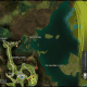 Map route to the Necrolith Bay Vista