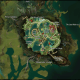 Map route to the Ronan's Bower / Reckoner's Terrace vista.