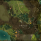 The map route to the Sunshade Caves Vista