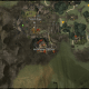 The map route to the Wildflame Caverns Vista