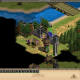 Assaulting the gate of the Burgundian town.