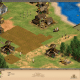 A better look of the allied (yellow) town to the north.