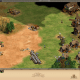 Tearing up their main town, prioritizing villagers with cavalry archers while the castles send in steady streams of petards.