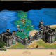 Two castles up to protect the left passage since its mouth is wider.