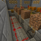 This automated melon farm uses sticky pistons to uproot ripe melons.