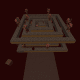 This pigman spawner has them walk off of their platforms and fall to their death.