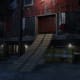 To get into the Sawmill, go up this ramp and head to the right.