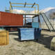 Dumpster bin at the south-east end of plant. (Co-op position 4)