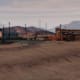Enemies will mainly come from this direction, in fact the main force of them will. This is your view from the right side of the trailer.