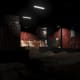 Inside the Sawmill, you can take cover by that big pile of saw dust.