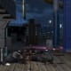 The main force of enemies will come from this direction (as you can see . . .) A shotgun works great here, but in later Waves consider setting up explosives at specific out-of-reach places.