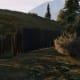 A weak part of the fence you can drive through to escape from the meth lab faster.